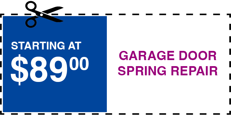 89 garage door SPRING repair Forest Hills